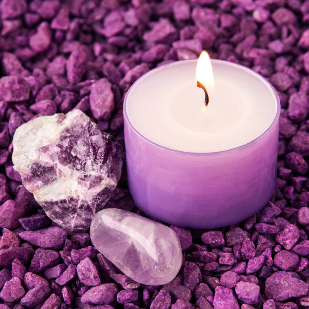 Olio profumato di ametista scuro